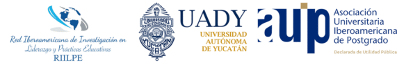 Logos de RIILPE, UADY y AUIP